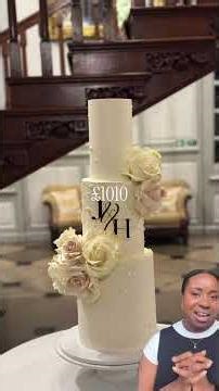 How much is a wedding cake? Here are my wedding cake pricing for a UK wedding!