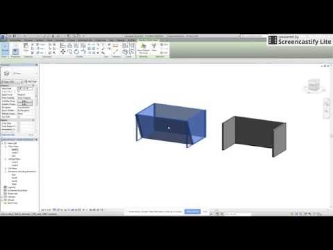 Revit Create Slanted Walls the EASY way!