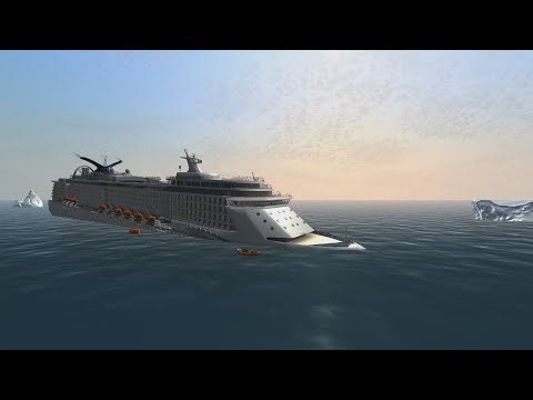 Cruise Ship Sinks like Titanic | Ship Simulator Extremes