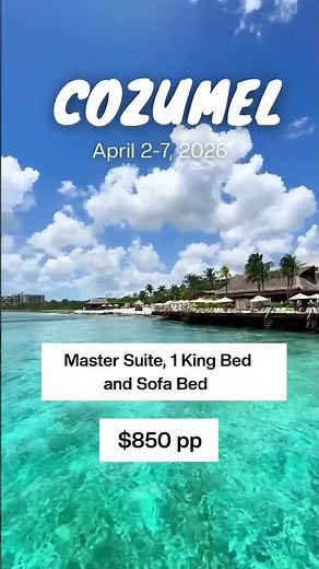 🏝 All-Inclusive Cozumel Getaway | 5 Nights for $850! 🌅