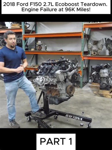 2018 Ford F150 27L Ecoboost Teardown Engine Failure at 96K Miles! | Classic cars