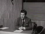 Broadcasting icon Richard Baker introduces first ever BBC bulletin