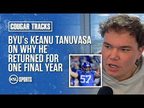 Keanu Tanuvasa on why he returned for one final season at BYU