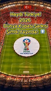 Haydi Türkiye! 🇹🇷 Bizim Çocuklar 2026 Dünya Kupası Şarkısı #shorts #bizimçocuklar #dünyakupası