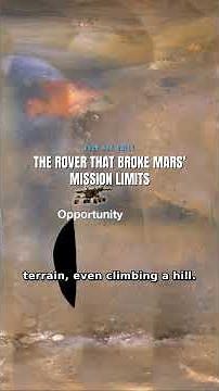 The rover that broke Mars' mission limits