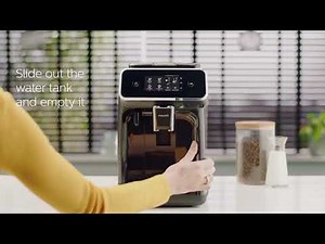 Philips 2200 Series Fully Automatic Espresso Machine with LatteGo Set Up Steps