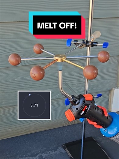 Predicting the Melt-Off of Metal Rods in Chocolate