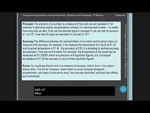 Computer Systems Architecture - Chapter 2 Lecture Part 2