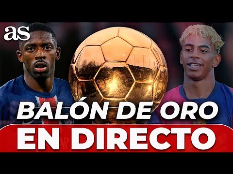 EN VIVO, GALA BALÓN de ORO | DEMBÉLE, LAMINE YAMAL, VITINHA I ¿QUIÉN lo GANARÁ?