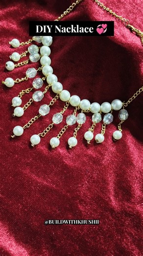 DIY Beautiful Necklace 💎 | Easy Handmade Jewelry in 60 Seconds! #shorts #diy #ytshorts