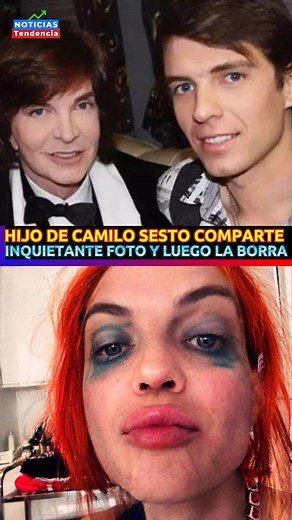 HIJO DE CAMILO SESTO COMPARTE INQUIETANTE FOTO Y LUEGO LA BORRA #camilosesto #camilin #camiloblanes // Camilo Blanes, el único hijo del fallecido cantante Camilo Sesto, se perfilaba para triunfar en la música, así como su padre, con quien actuó sobre el escenario en varias ocasiones, sin embargo, la muerte del español, en septiembre de 2019, deprimió a Blanes, quien no pudo recuperarse y retomar su vida personal y artística. Síguenos en Noticias Tendencias #noticias #noticiastendencia #ultimasno