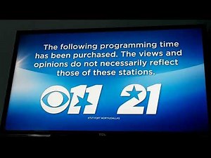 CBS 11 txa 21 Paid Programming