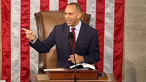 Hakeem Jeffries Goes Through Democratic ABCs in Minority Leader Speech