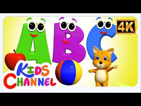 Learn ABC Phonics Song | A-Z Alphabet & Numbers for Toddlers