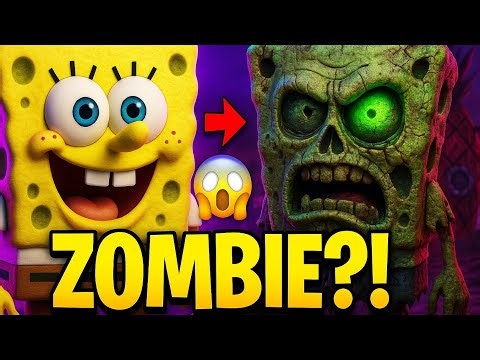 “SpongeBob Characters as ZOMBIES 👻 | Ultra Realistic 4K Transformations”