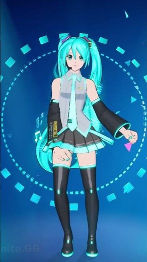 *NEW* MIKU LIVE Emote In FORTNITE! | #fortnite #emote