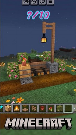 Minecraft Simple Park Bench Build! 🌳 (Easy Tutorial)