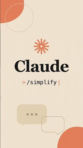 Clean up your messy code with #claudecode /simplify #coding #claude #programming #ai #aitools
