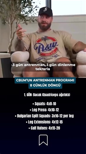 Vücut Geliştirme Bilimi on Instagram: "Cbum’ın antrenman rutini. . . . . #chrisbumstead #cbum #cbumfitness #cbumedit #fitness #vücutgeliştirmebilimi #vücutbilimi #vucutgelistirme #anatomi #vücutgeliştirmemotivasyon #fitnessmotivasyon #cardio"