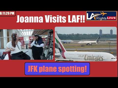 🔴LIVE 4th of JULY at JFK AIRPORT TWA Hotel! | HEAT WAVE! 🔥🌡️| JFK PLANE SPOTTING | JFK AIRPORT
