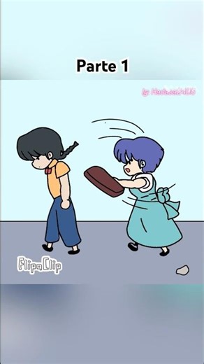 Ranma y Akane 💖 convinado con mi enestemylover favorito #animatic #ranma½ #anime #drawing #akane