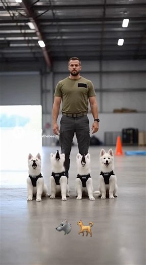 White German shepherd k9 puppies training #k9 #germanshepherd #puppy #dog #dogtraining #fyp #viral