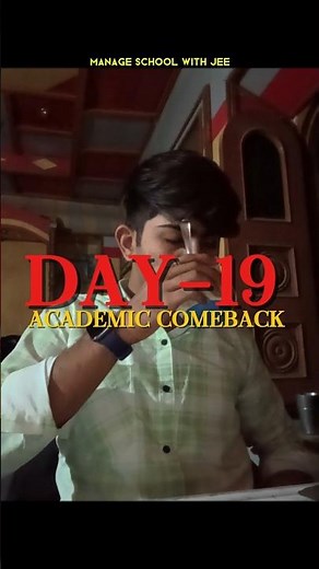 Day-19/45 | Academic Comeback| study vlog | #minivlog