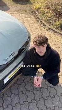 Simply Clever Features am Skoda Elroq! #automobile #simplyclever #shorts