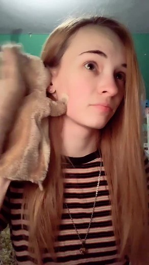 Interacting with a Plush Squirrel Toy Indoors