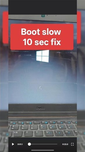 Windows Boot Slow? 10 Sec Fix 🔥 | Laptop Fast Start