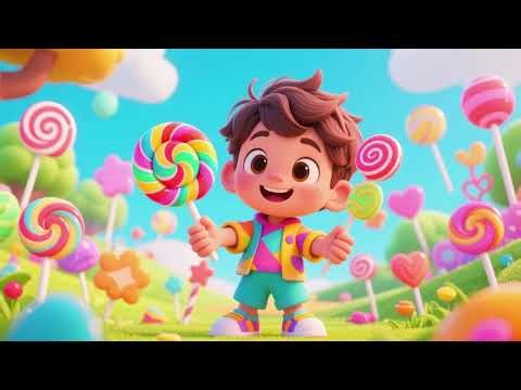 Lollipop Shapes Adventure 🍭🔺 | Fun Learning Song for Kids