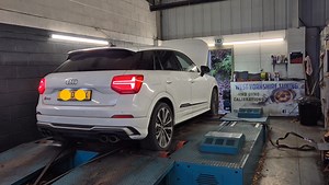 ***DYNO PROVEN GAINS!!*** 2020 Audi SQ2 2.0 TSI 300BHP (OPF Model) - Performance Remap (Stage 1) Gearbox Map! We custom tuned this Audi SQ2 on our calibrated 4WD dyno! We have tuned and developed extensively on the EA888 engine producing outstanding results! Our tuning guides to the is38 EA888 engine can be found on our website www.westyorkshiretuning.co.uk/is38Calibrations We brought the turbo in earlier reducing factory lag and giving a much better power delivery throughout! We saw outstanding