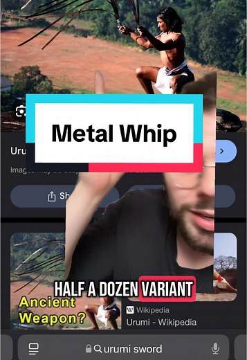 Exploring Indian Martial Arts Techniques with Metal Whip