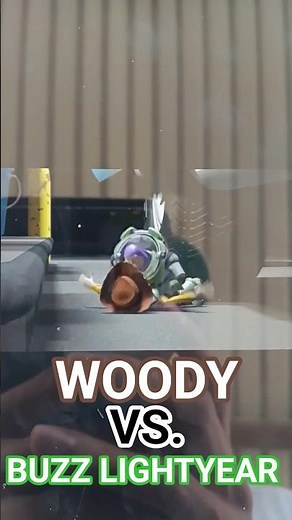 TOY STORY (1995) Woody Vs. Buzz