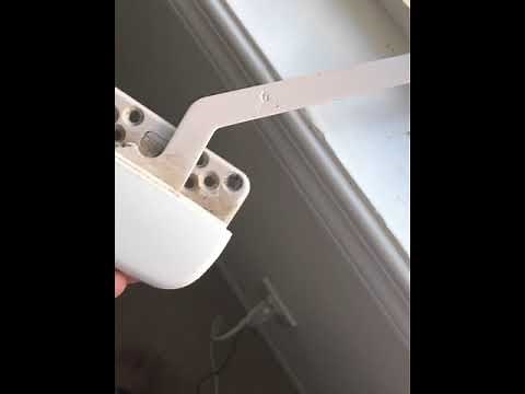 Easy way to replace window operating arm