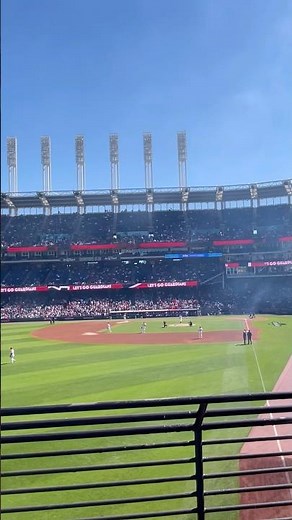 Cleveland Guardians take the field for Game 2 against Detroit Tigers