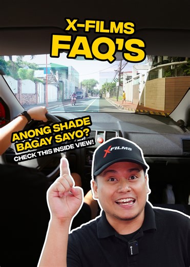Here’s how different tint shades really look from the driver’s seat. 👀 Choosing the right tint is more than just shade preference — it affects visibility, comfort, and safety on the road. Kaya in this video, we demonstrated how each tint shade performs during the day and at night, from inside the car. Considering an upgrade? Send us a message and we’ll recommend the best tint for your lifestyle and vehicle. 😎 | X-Films Philippines