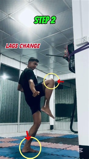 #Kickboxing best flying knee attack tutorial # powerful attack #shortsyoutube #viralvideo