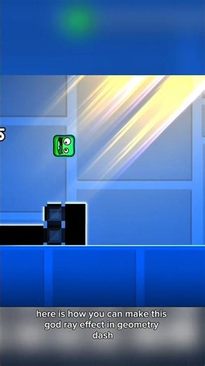 How to make god rays in geometry dash #geometrydash #gd#geometrydashlevels#gdlevels#tutorial#gdlevel