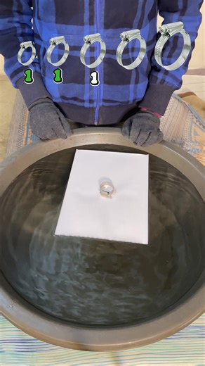 Try to guess, how many papers it tooks! What happened next? #satisfyingvideo #tiktokexperiment #sciencefun #UStrend #foryou