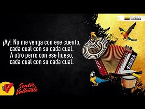 Con Su Cada Cual, Los Diablitos, Video Letra - Sentir Vallenato