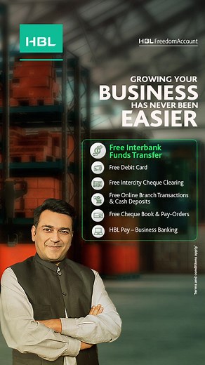 Open Your HBL Freedom Account Online Today