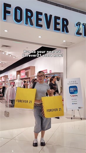 Forever 21 Philippines on Instagram: "Last chance to save! Enjoy up to 50% OFF on your Forever 21 faves. Hurry, sale ends on July 15. Visit your local Forever 21 store now!"
