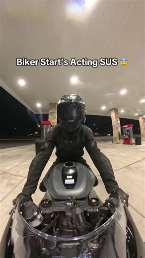 What did he do at the end 🤔 #motorcycle #bikerboys #funny #fy #fyp | Bikers