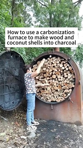 Charcoal Machine and Carbonization Furnace for Efficient Charcoal Production