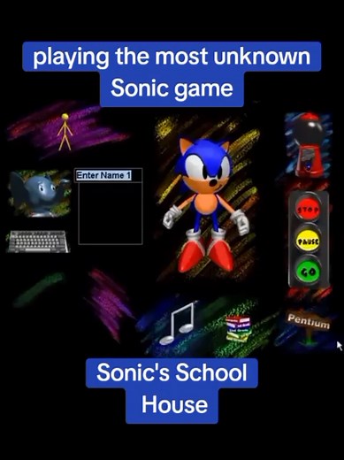 Sonic's Schoolhouse Adventure: Play and Learn with Sonic