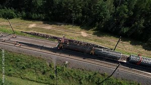 Railroad Track Construction. Train Track Repair and Maintenance. Build A Railway Track for train to run. Laying steel rail. Repair and replacement of railway tracks. Rail and Railway Repair.