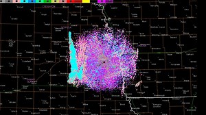 Check this out. Here is a loop of the snow induced from the plants in Norfolk. This loop starts yesterday at 7am and goes through today at 7am. Watch as the snow finally blows off toward the east around 4am this morning. | US National Weather Service Omaha/Valley Nebraska