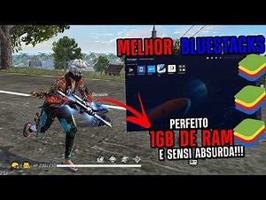 MELHOR EMULADOR PARA FREE FIRE BLUESTACKS COM CONFIGURAÇÕES E DICAS PARA PC FRACO OTIMIZAÇÃO PRO