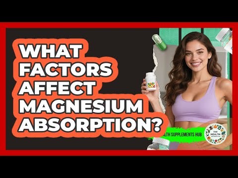 What Factors Affect Magnesium Absorption? - The Health Supplement Hub